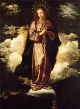 God the Mother 1619 Diego Velazquez Baroque Spain oil canvas The immaculate conception Principe Jose Maria Chavira MS Adagio I - The Spirit of Man